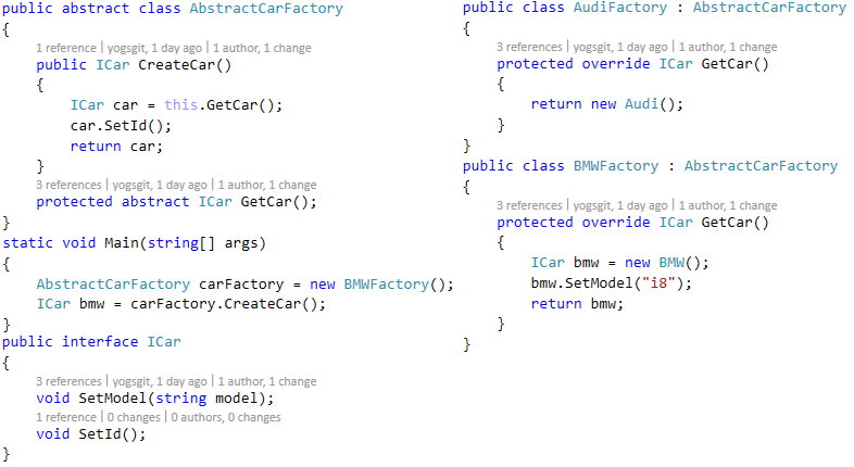 Factory Patterns in C# – Code, Design, etc.